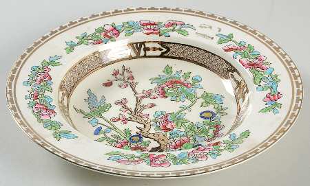 India Tree Rim Soup Bowl