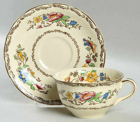 Jerome Flat Cup & Saucer Set