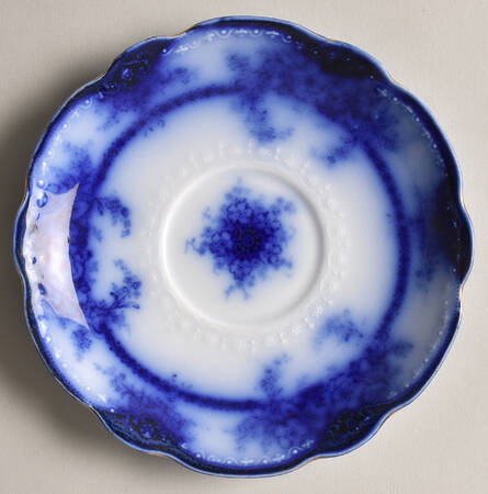 Kelvin (Flow Blue) Saucer