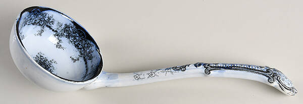 Kelvin (Flow Blue) Tureen Ladle