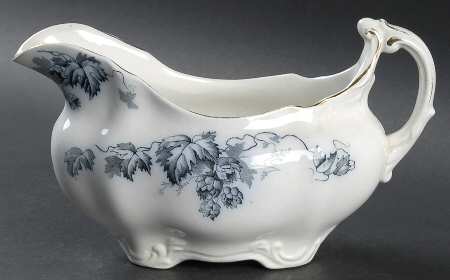 Kent Blue Gravy Boat