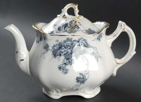 Kent Blue Teapot & Lid