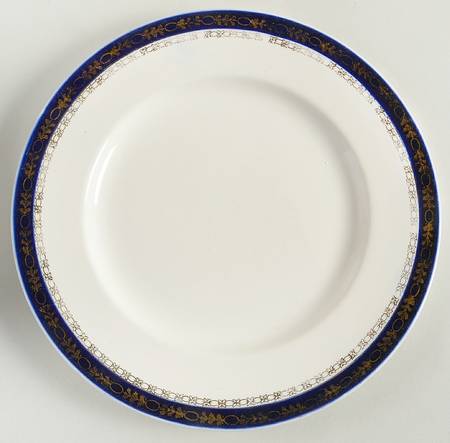 Kingsdale Cobalt Blue Luncheon Plate