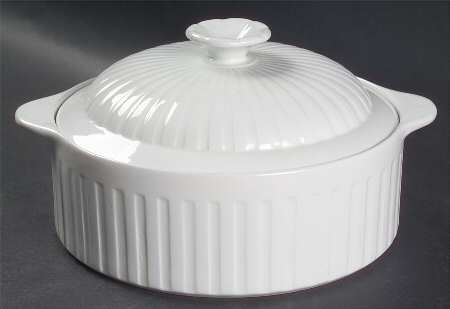 Leeds 1.5 Qt Round Covered Casserole