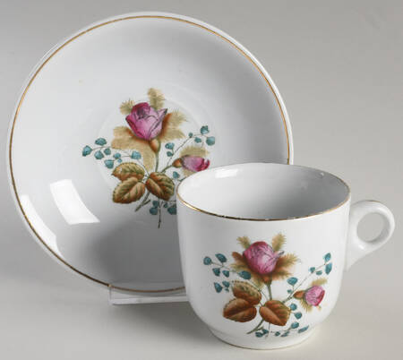 MEA1 Flat Cup & Saucer Set