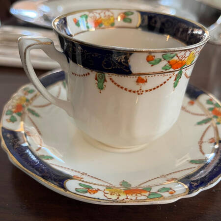 Solway Flat Cup & Saucer Set