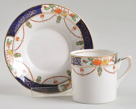 Solway Flat Demitasse Cup & Saucer Set