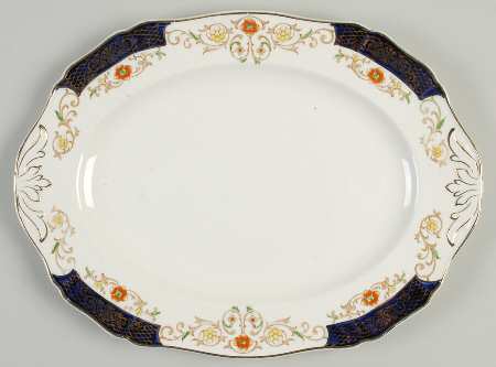 Golden Glory 11" Oval Serving Platter
