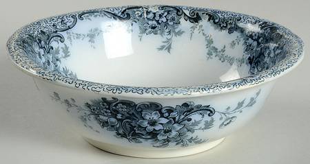 Albemarle-Medway Blue (Transferware) 8" Round Vegetable Bowl