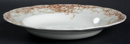 Medway Brown Rim Soup Bowl