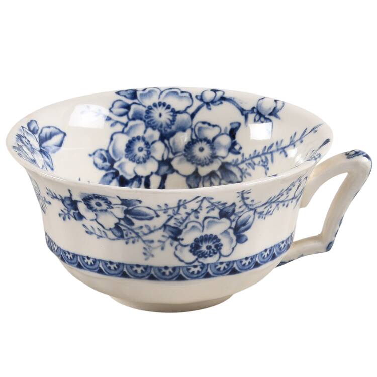 Medway Decor All Blue Flat Cup