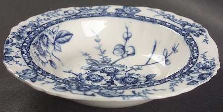 Medway Decor All Blue Rim Fruit/Dessert (Sauce) Bowl