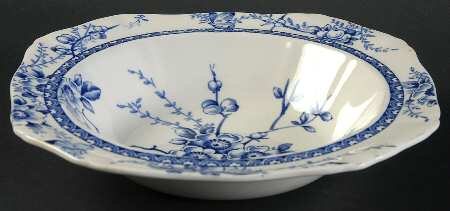 Medway Decor All Blue Square Cereal Bowl