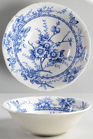 Medway Decor All Blue Coupe Cereal Bowl