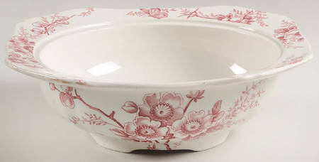 Medway Decor Pink Round Vegetable No Lid