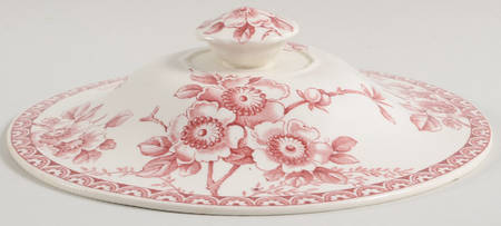 Medway Decor Pink Lid for Round Vegetable