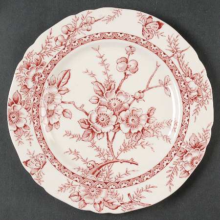 Medway Decor Pink Salad Plate