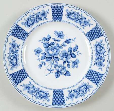 Melody  Blue Salad Plate