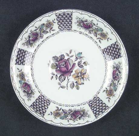 Melody Brown Multicolor Saucer