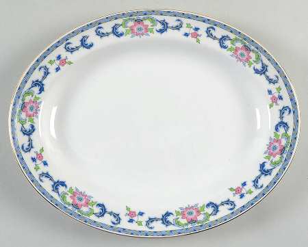 Mentone 10" Oval Serving Platter