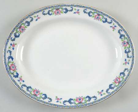 Mentone 12" Oval Serving Platter