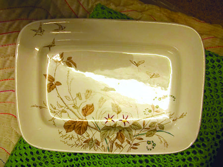 Morning Glory 12" Oval Serving Platter