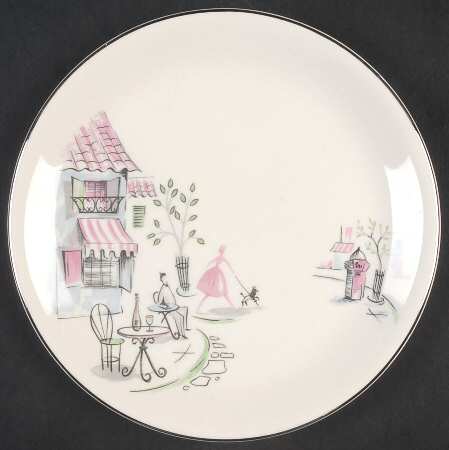 Montmartre Bread & Butter Plate