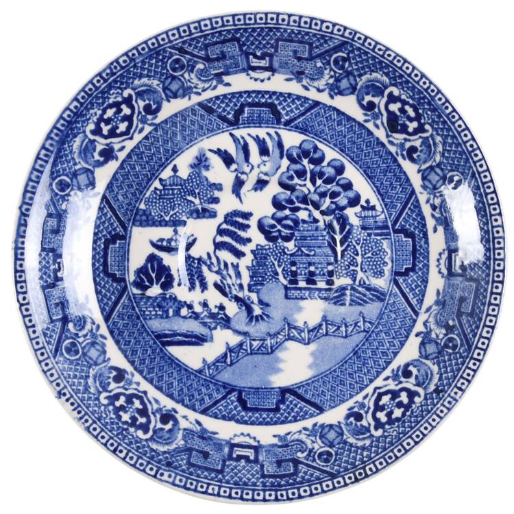 Old Willow Blue (No Trim) Saucer