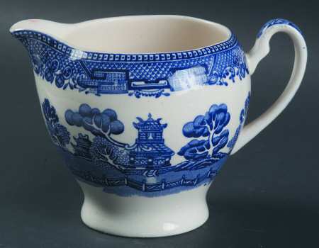 Old Willow Blue (No Trim) Creamer