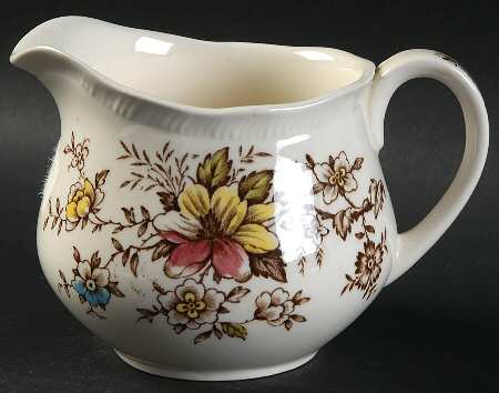 Orient Brown Multicolor Creamer
