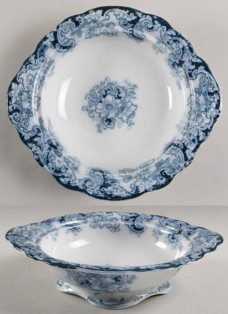 Ormonde Blue Green Round Vegetable No Lid