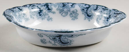 Ormonde Blue Green 8" Oval Vegetable Bowl