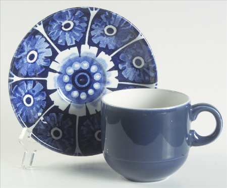 Palma Flat Cup & Saucer Set