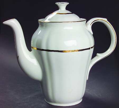 Perfection Gold Coffee Pot & Lid