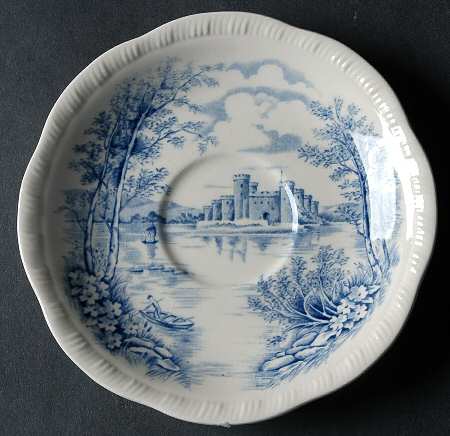 Queens Castle Blue Saucer