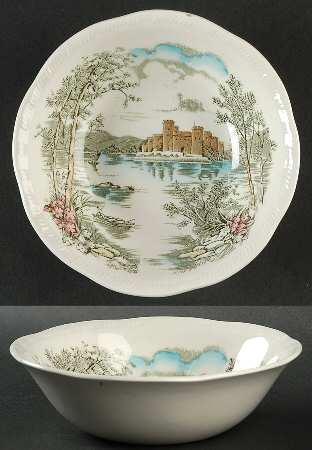 Queens Castle Multicolor Coupe Cereal Bowl