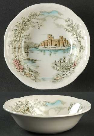 Queens Castle Multicolor Fruit/Dessert (Sauce) Bowl