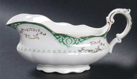 Raleigh Green Gravy Boat