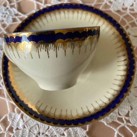 Royal Majesty Flat Cup & Saucer Set