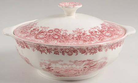 Romance Pink Round Covered Vegetable