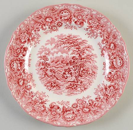 Romance Pink Salad Plate