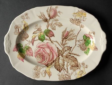 Rosalie 11" Oval Serving Platter