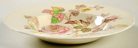 Rosalie Large Rim Soup Bowl
