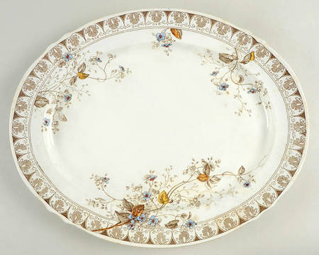 Rosaline 18" Oval Serving Platter