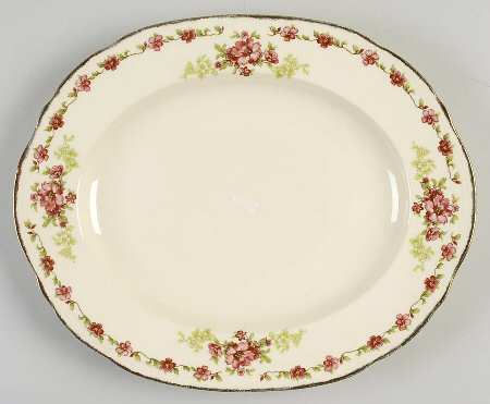 Rosecliffe 12" Oval Serving Platter