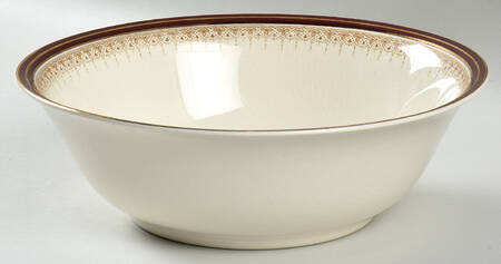 Royal Wembley Burgundy 8" Round Vegetable Bowl