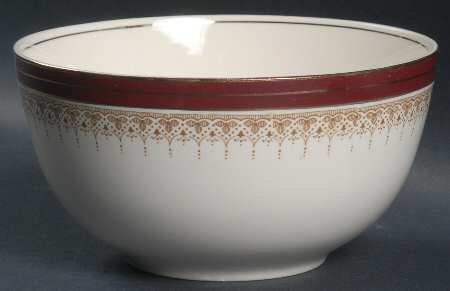 Royal Wembley Burgundy Cranberry Bowl