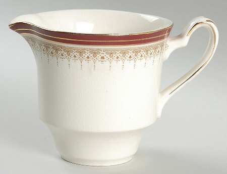Royal Wembley Burgundy Creamer