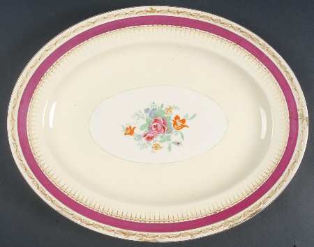 Saracen 16" Oval Serving Platter
