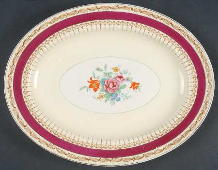 Saracen 11" Oval Serving Platter